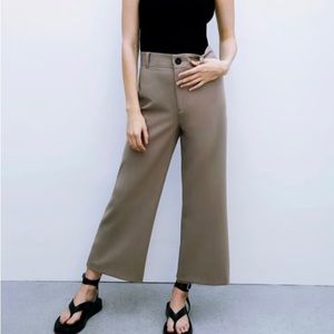 Zara the sailor fit culottes size XS camel color